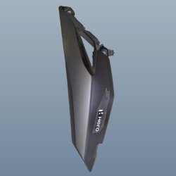 Set Left Side Cowl Matt Axis Grey Metallic For Glamour Xtec | Glamour Bsvi Techno Obd Ii |hero