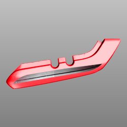 Set Left Side Cowl (prime Red) Splendor+ Ibs Bsvi