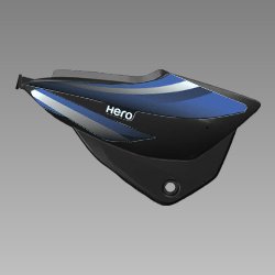 Set Right Side Cover For Hero Passion Pro | Passion Pro Ibs
