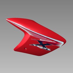 Set Right Side Tank Shroud Srd Red For Cbz Xtreme |hero