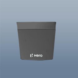 Set Rr Center Cowl (black) Nh-1 For Super Splendor | Hero