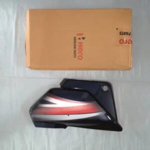 Side Cover Left Side Black Red Splendor Pro | Hero