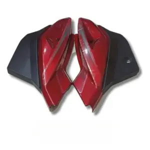 Side Panel For Bajaj Pulsar 150 Ug8 | One Side Nut Bolt | Red & Copper