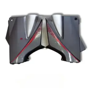 Side Panel For Hero Cbz Xtreme | Type 2 | Black & Red