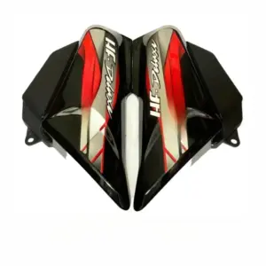 Side Panel For Hero Cd 100 Deluxe | Hf 100 Deluxe | 2019 Model | Type2 | Black & Red Colour