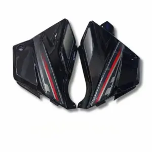 Side Panel For Hero Glamour I3s | Type 3 | Black & Silver