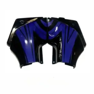 Side Panel For Hero Passion | Alloy Wheel | Black & Blue Colour