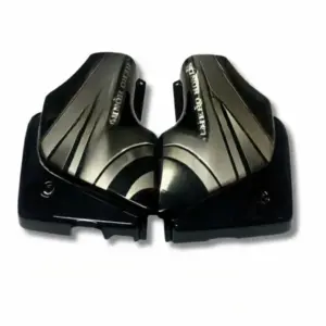 Side Panel For Hero Passion | Alloy Wheel | Black & Silver Colour