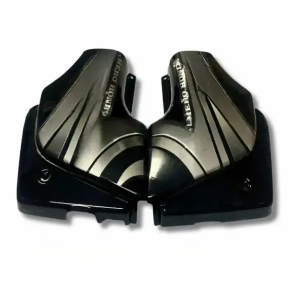 Side Panel For Hero Passion | Alloy Wheel | Black & Silver Colour