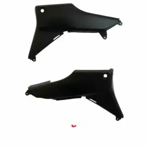 Side Panel For Hero Passion Bs6 | Set Of 4 | Black & Red Colour