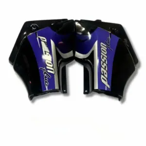 Side Panel For Hero Passion Plus | Black & Blue Colour