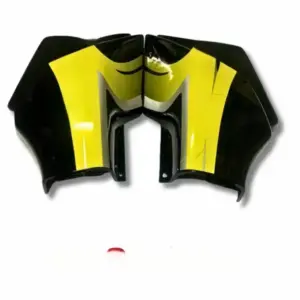 Side Panel For Hero Passion Plus | Black & Yellow Colour