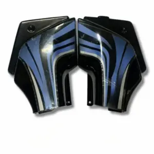 Side Panel For Hero Passion Pro | Type 1 | Black & Blue Colour