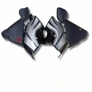 Side Panel For Hero Passion Xpro | Type 1 | Set Of 4 | Black & Grey