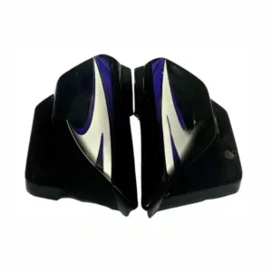 Side Panel For Hero Splendor | Alloy Wheel | Black & Blue Colour