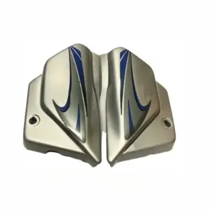 Side Panel For Hero Splendor | Alloy Wheel | Silver & Blue Colour