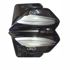 Side Panel For Hero Splendor Bs6 | 2020 Model | Black & Silver