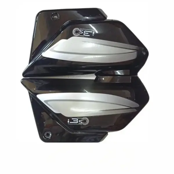 Side Panel For Hero Splendor Bs6 | 2020 Model | Black & Silver