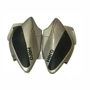Side Panel For Hero Splendor Ismart | Type1 | Silver Grey Colour