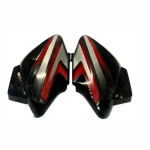 Side Panel For Hero Splendor Nxg | Black & Red Colour