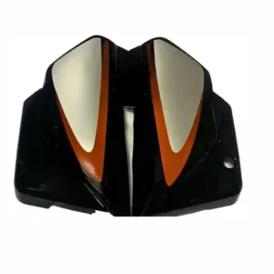 Side Panel For Hero Splendor Plus | Black & Orange Colour