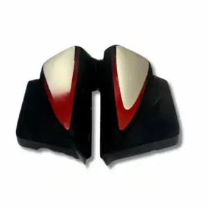 Side Panel For Hero Splendor Plus | Black & Red Colour