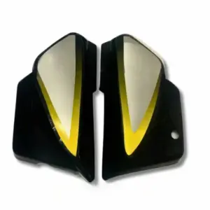 Side Panel For Hero Splendor Plus | Black & Yellow Colour