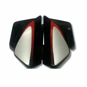 Side Panel For Hero Splendor Plus | Silver & Red Colour
