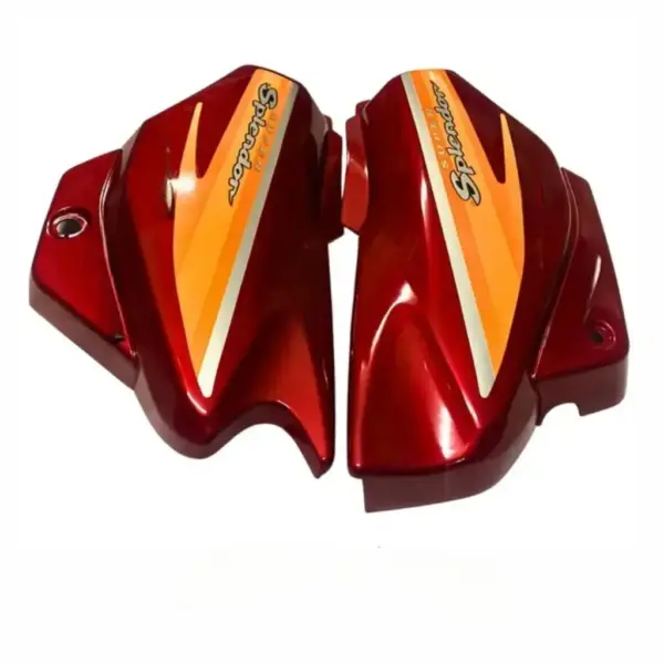 Side Panel For Hero Super Splendor | Type1 | Red Colour