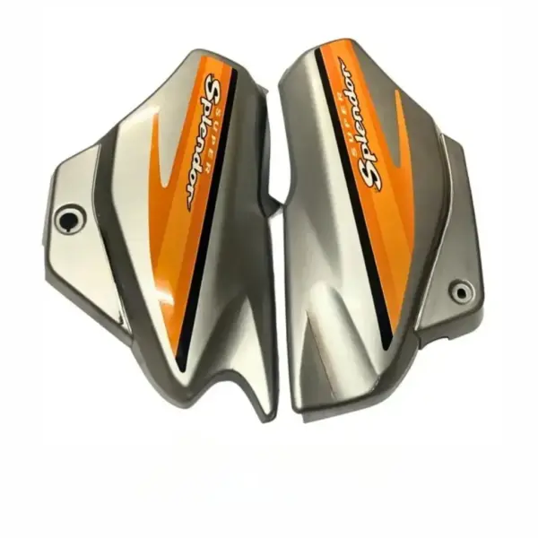 Side Panel For Hero Super Splendor | Type1 | Silver Colour