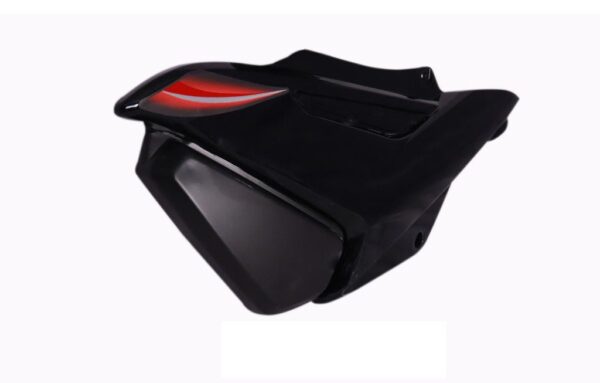 Side Panel / Side Cowl Fit For Tvs Starcity Plus Black (red Sticker)