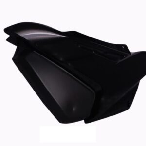 Side Panel / Side Cowl Fit For Tvs Starcity Plus Black (silver Sticker)