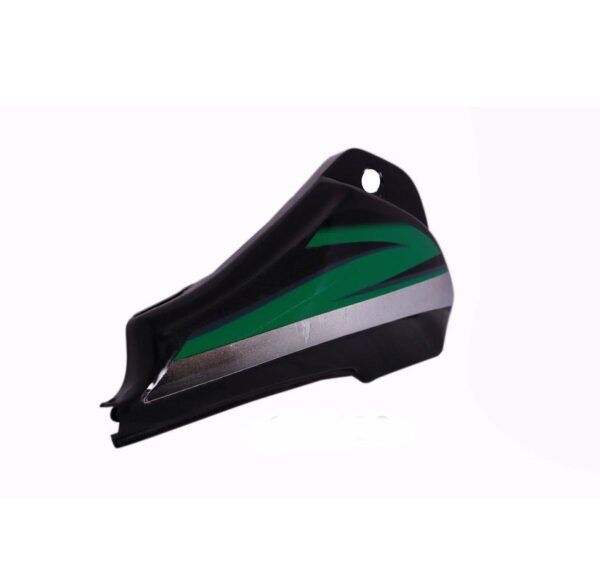 Side Panel / Side Cowl Set Fit For Bajaj Caliber Old Model Meatallic Black (green Sticker)