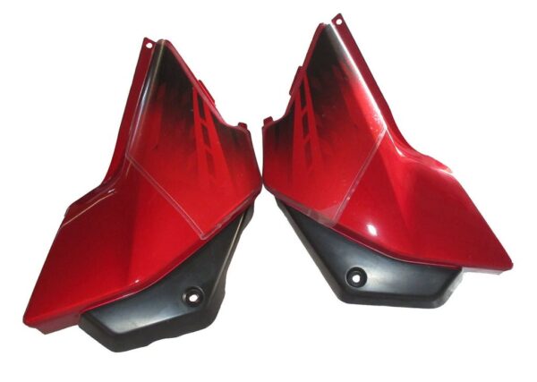 Side Panel / Side Cowl Set Fit For Hero Glamour Latest New Model (type 4) For Candy Blazing Red