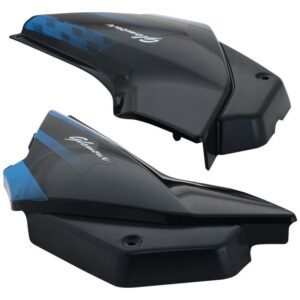 Side Panel / Side Cowl Set Fit For Hero Glamour Latest New Model Type-5 Black-blue Sticker