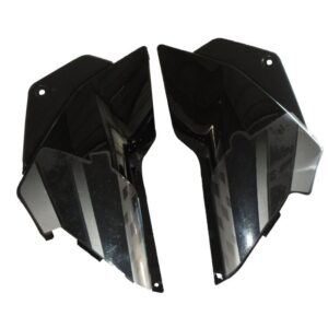 Side Panel / Side Cowl Set Fit For Hero Glamour Latest New Model Type-5 Black-grey Sticker