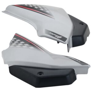Side Panel / Side Cowl Set Fit For Hero Glamour Latest New Model Type-6 Black-grey Sticker