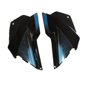 Side Panel / Side Cowl Set Fit For Hero Glamour Latest New Model Type-6 Black-blue Sticker