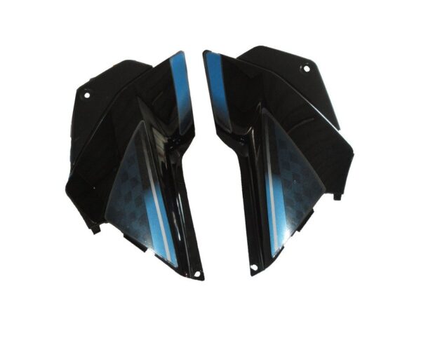Side Panel / Side Cowl Set Fit For Hero Glamour Latest New Model Type-6 Black-blue Sticker