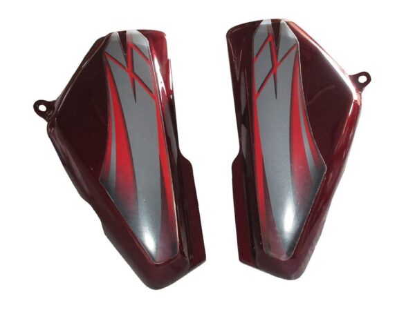 Side Panel / Side Cowl Set Fit For Hero Hf-deluxe Palace Maroon
