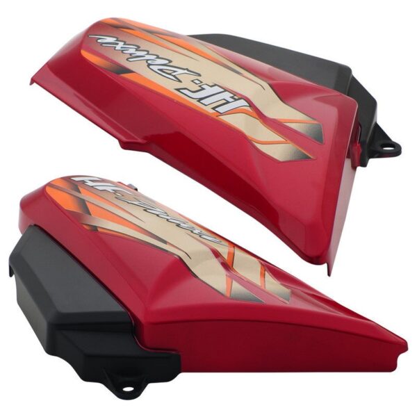 Side Panel / Side Cowl Set Fit For Hero Hf-deluxe Type 3 Candy Blazing Red
