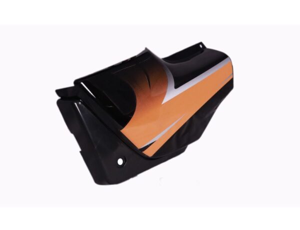 Side Panel / Side Cowl Set Fit For Hero Passion Plus Black(orange Sticker)