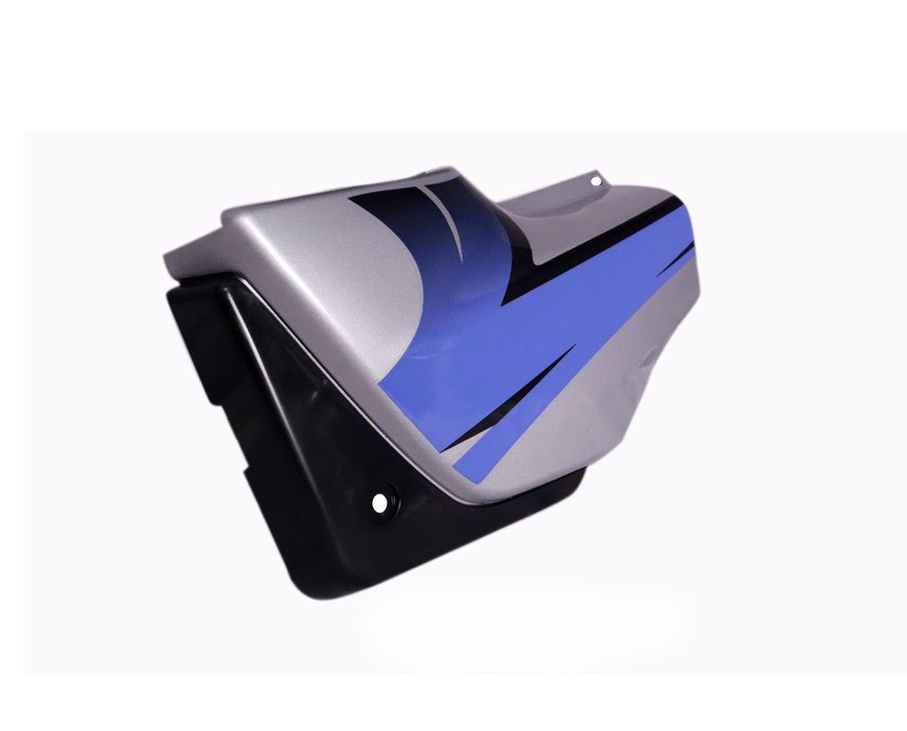 Side Panel / Side Cowl Set Fit For Hero Passion Plus Cloud Silver(blue Sticker)
