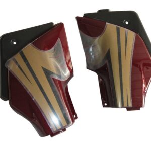 Side Panel / Side Cowl Set Fit For Hero Passion Plus Palace Maroon