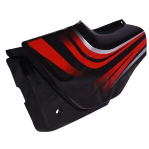 Side Panel / Side Cowl Set Fit For Hero Passion Pro Black For Sports Red Bike