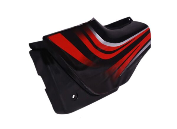 Side Panel / Side Cowl Set Fit For Hero Passion Pro Black For Sports Red Bike