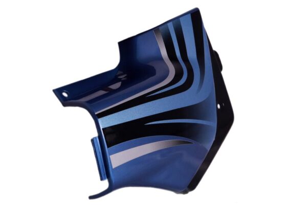 Side Panel / Side Cowl Set Fit For Hero Passion Pro Forest Blue For Black Bike