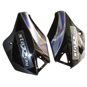Side Panel / Side Cowl Set Fit For Tvs Starcity New Model Black
