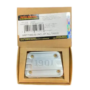 1990616 Silver Tappet Cover Royal Enfiield Uce Models