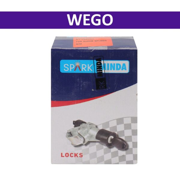 Spark Minda Lock Kit Set Of 3 For Wego - Image 2